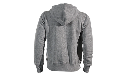 Brushed Fleece Zip Hoodie "Heather Grey / Black" 502638 063