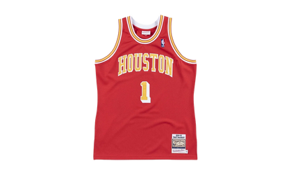 NBA Tracy McGrady Authentic Jersey "2004 Houston Rockets - Scarlet" AJY4CP18178 HROSCAR04TMC