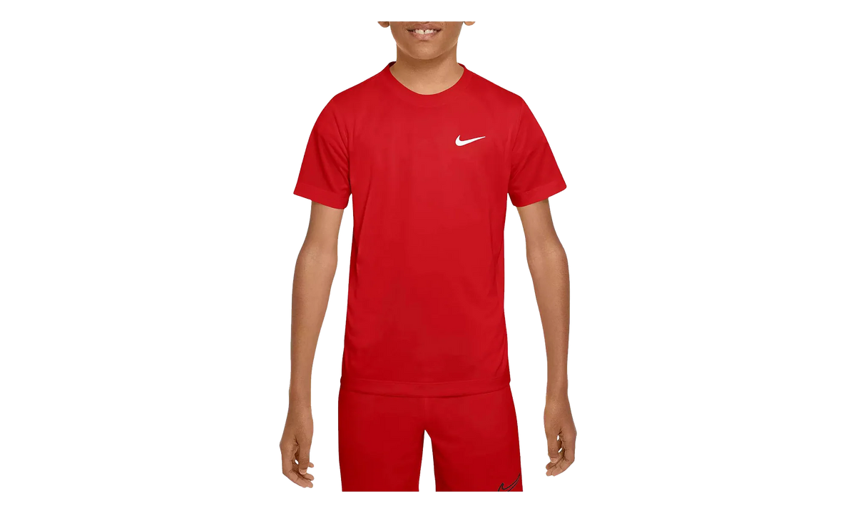 Legend Dri-Fit T-Shirt GS "University Red / Black" DX9537 657