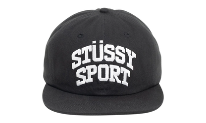 MID-DEPTH STÜSSY SPORT SNAPBACK "Black" STUS373