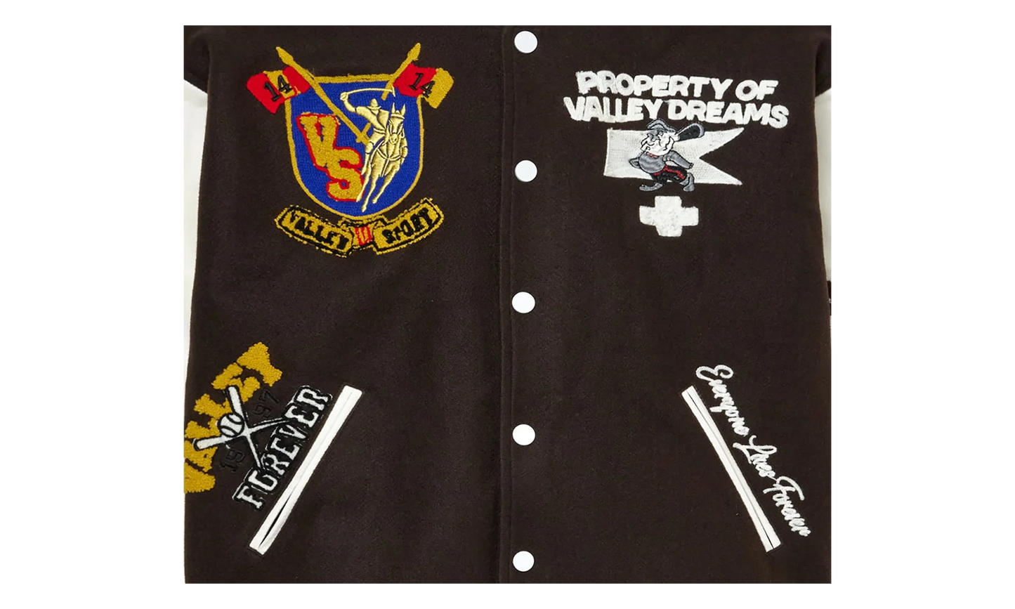 Alumni Varsity Jacket "Brown / White" 11451 10006VFAVB BROW