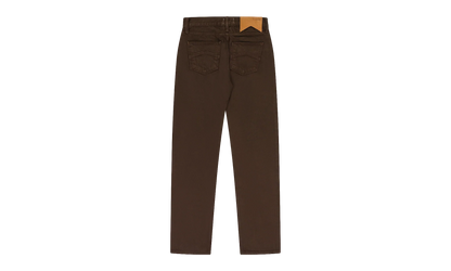 Classic Denim Straight-fit Jeans "Brown" RHD MJNS 0033