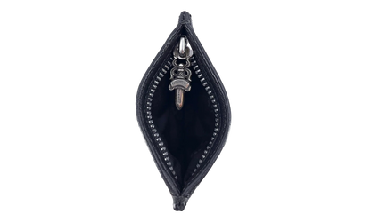 Dagger Zipper Coin Pouch "Black" CHRM0645
