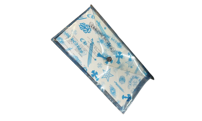 Translucent Logo All Over Pouch "Blue" CHRM0915