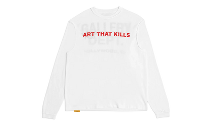 Art That Kills Reversible Long Sleeve Tee Shirt "White" GD127
