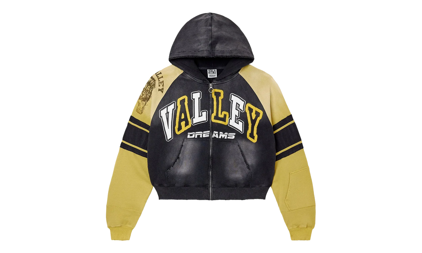 Lethal Zip Up "Black / Yellow" VALE 10 007 VFLZUB BK