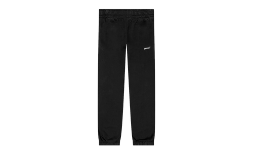 Helvetica Slim Sweatpants "Black" OMCH029C99FLE0021001