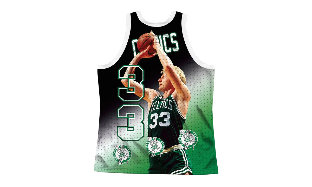 NBA Behind The Back Jersey "Boston Celtics Larry Bird" MSTKMI19002 BCEWHITLBI