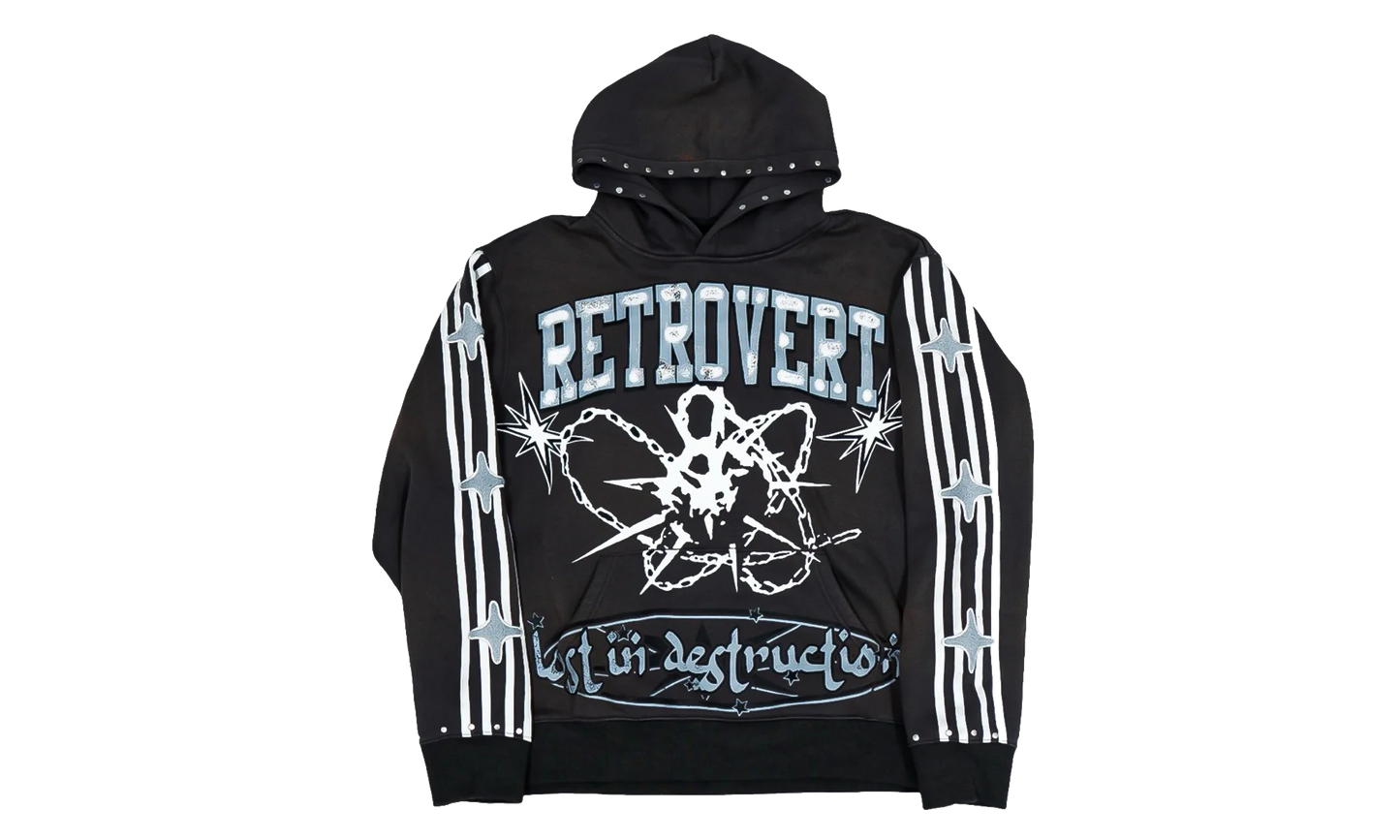 Destroyer Pullover Hoodie "Grey" RET035