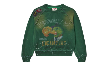 Hot Breathe Crewneck Sweatshirt "Green" 11451 10004VFHBCG GREE
