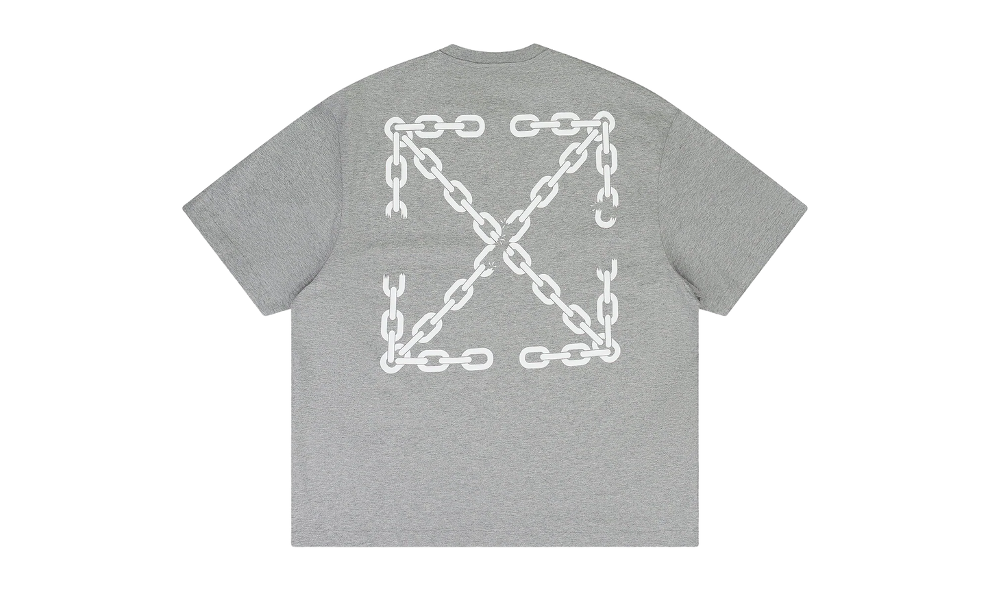 Chain Arrow T-Shirt "Grey" OFW-MTPS-0074
