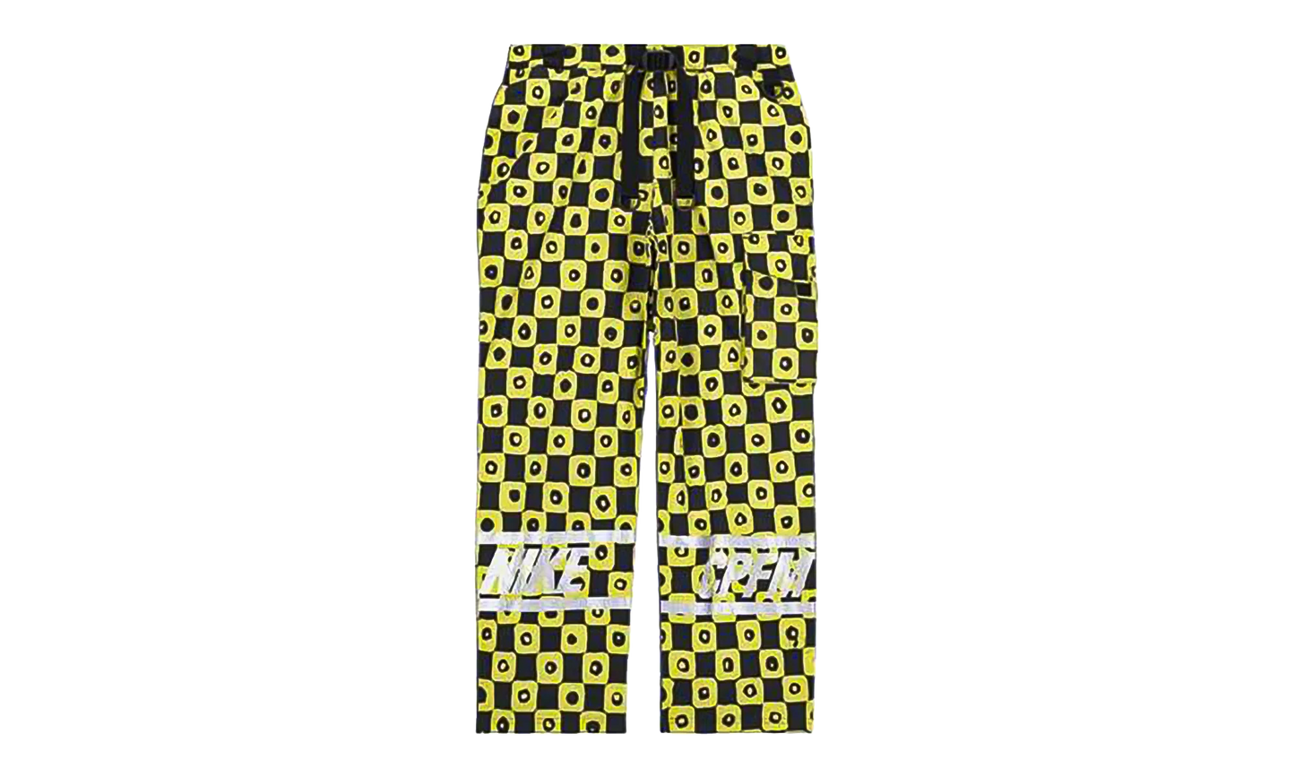Cactus Plant Flea Market Waffle Pants "Black Yellow" DM4963 010
