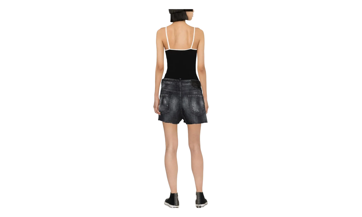 Raw Cut Baggy Shorts WMNS "Black" S75MU0440S30357900