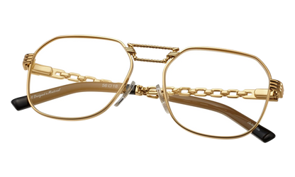 CEO Equestrian 24KT "Yellow Gold / Clear Flash Gold" EQCE2 0003 19D4