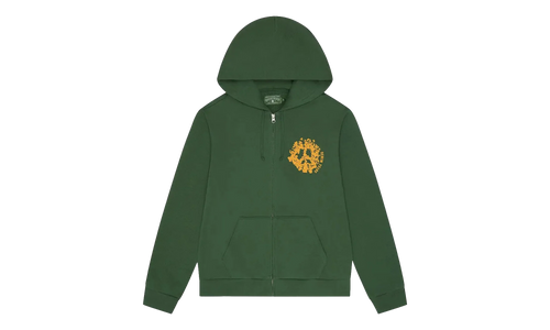 Denim University Zip Hoodie "Green" DT463
