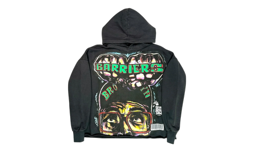 King Phade X Spike Lee Hoodie "Black / Multicolor" BAR04