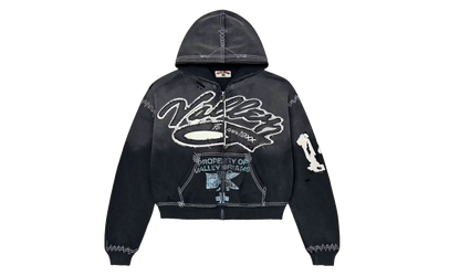 Religion Zip-Up Hoodie "Black" VAL156