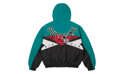 MM6 Maison Margiela Split Stadium Jacket "SS26 - Black" SU27193