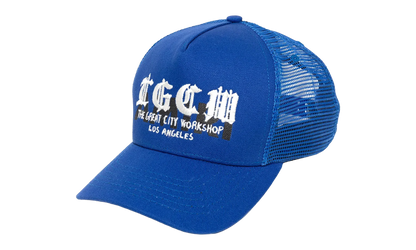 T.G.C.W. Trucker Hat "Blue" PS22MAH026 424