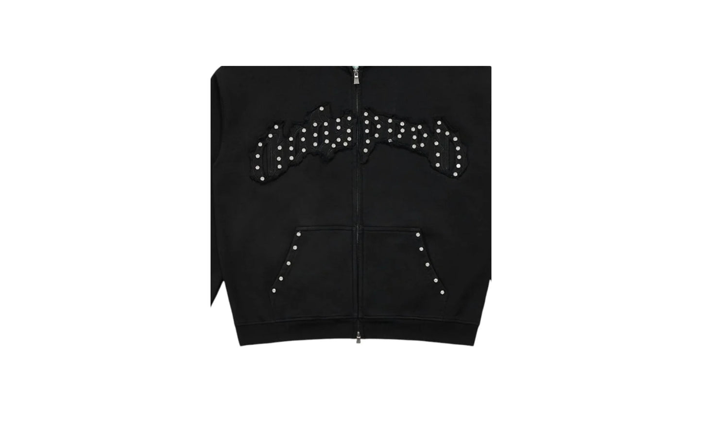 Symmetric Studded V2 VVS Hoodie "Black" NQ9TDBSS