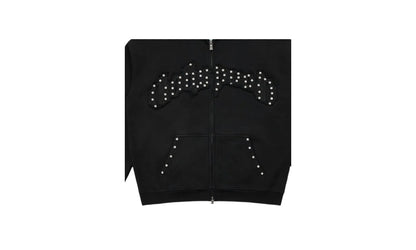 Symmetric Studded V2 VVS Hoodie "Black" NQ9TDBSS