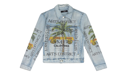Rum Label Trucker Jacket "Light Indigo" SS22MDT002_LIGHT_INDIGO