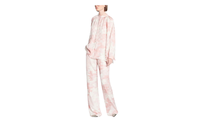 SILK CARGO TROUSERS "Pale Rose" RW TR0125 5403 A22 51