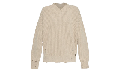 Wool Sweater WMNS "Beige Melange" S52HN0011 M13138 806M