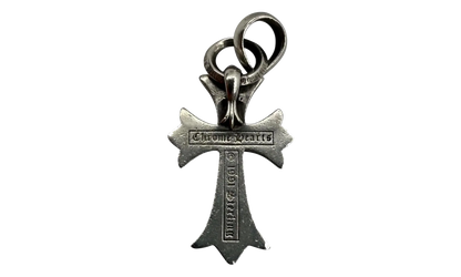 Small Cross Pendant with Bale "Silver" CHRM1054