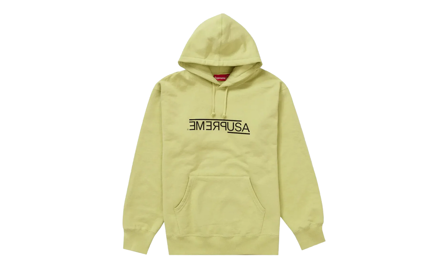 USA Hooded Sweatshirt "Light Sage" FW21SW79 LIGHT SAGE