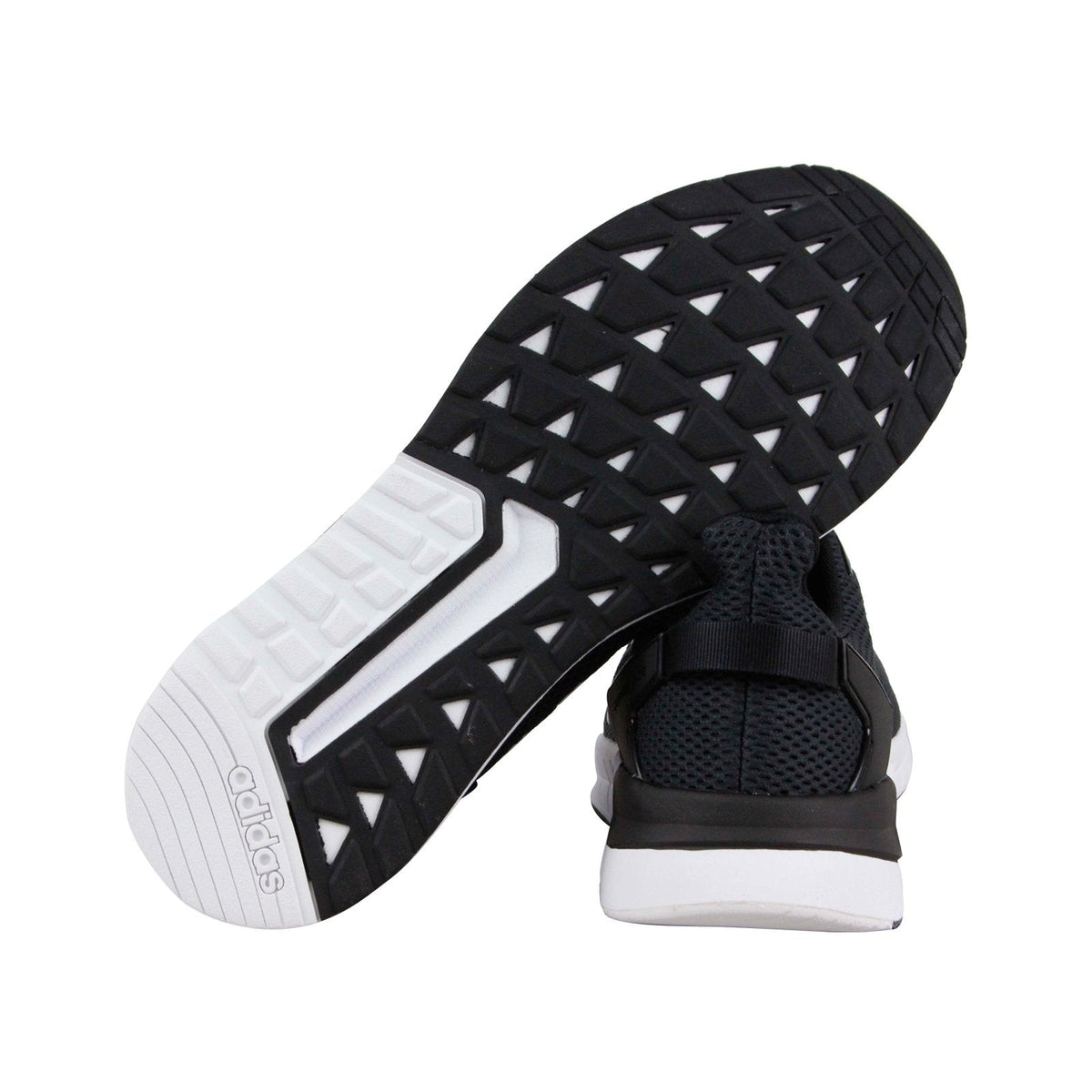 Questar Ride DB1346 Mens Black Mesh Lace Up Athletic Running Shoes