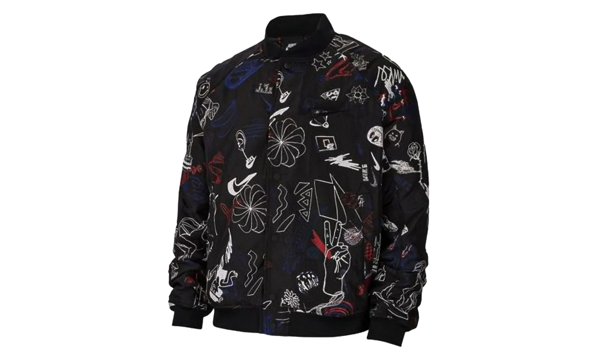 Sportswear NSW All Over Print Bomber Jacket "Black" CJ5042 010