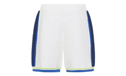 Crochet Shorts "White / Blue" MSS26KW131101