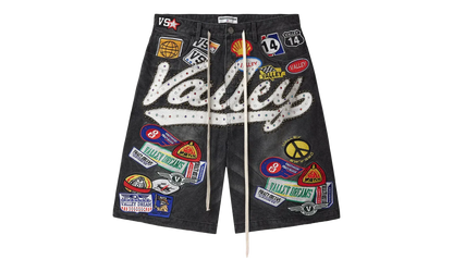 1980s Jorts "Black Wash" VALE 07 012 BSJ BK