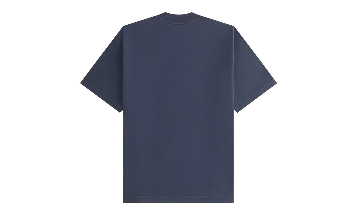 Mockneck Vintage Sueded Tee WMNS "Dark Blue" KITH126