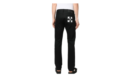 Single Arrow Slim Jeans "Black" OMYA102C99DEN0051001