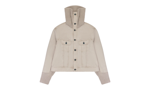 FUSE DENIM JACKET "Beige" M2245F