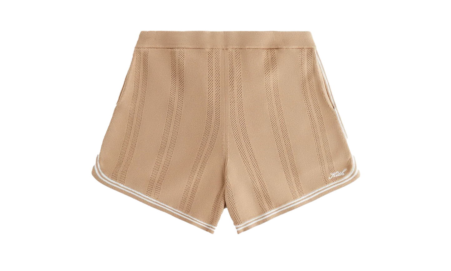 Rayne Perforated Knit Short WMNS "Brown" khw060171 252