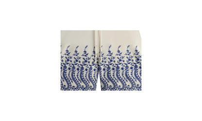 Floral Eyelet Lewis Short "Current" KHM060594 412