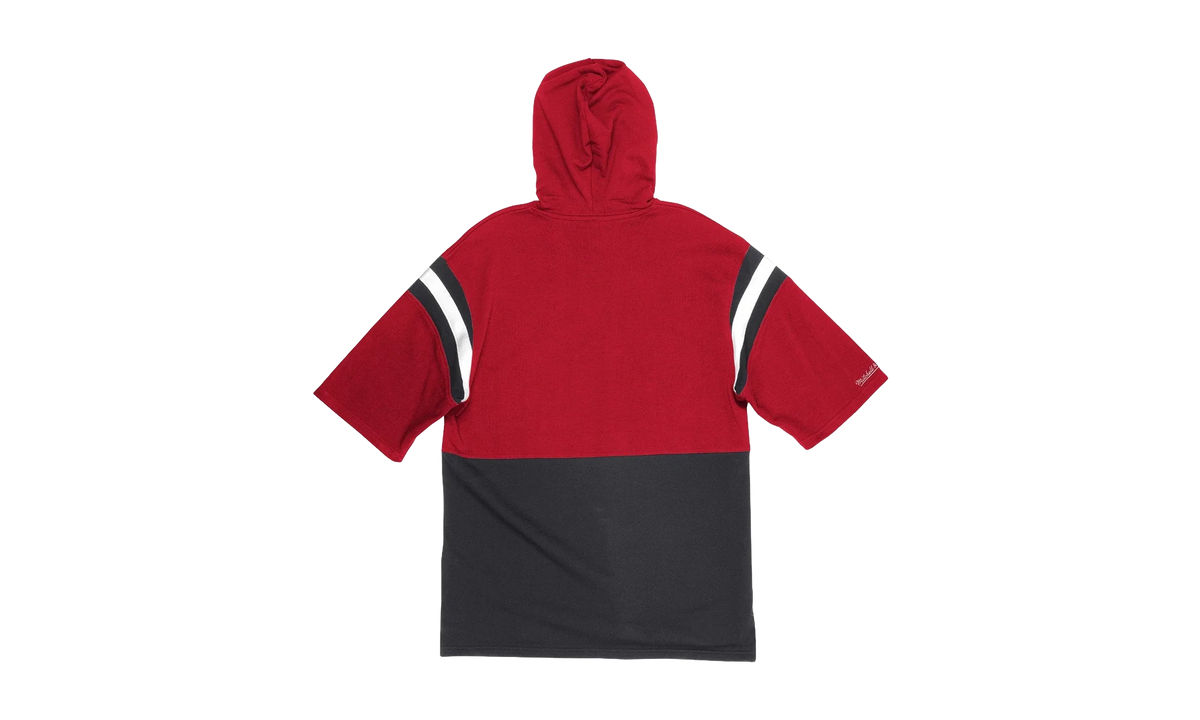 NFL Training Room Short Sleeve Hoodie "Atlanta Falcons - Red / Black" HDSSMI19013 AFARDBK