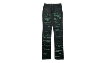 Scripture Jeans "Black/Green" WDWBMBSJBG