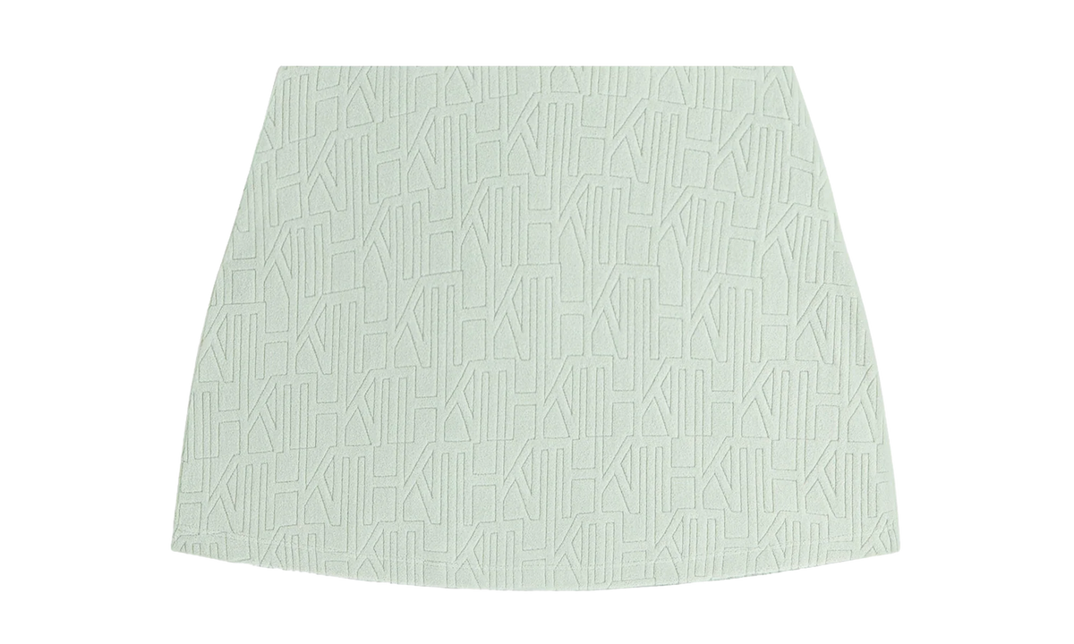 Vera Monogram Towel Skirt "Moss" khw060341 4008