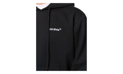 Helvetica Slim Hoodie "Black" OMBB097C99FLE0071001