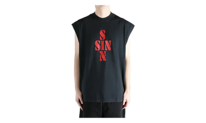 Sin Sleeveless T-Shirt "Black" ME76TR197B BLAC