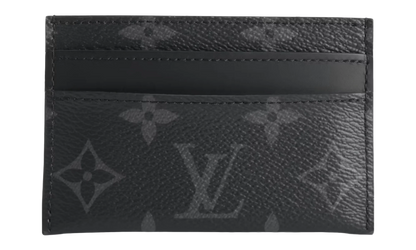Double Card Holder "Monogram Eclipse Black" M62170