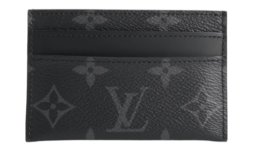 Double Card Holder "Monogram Eclipse Black" M62170
