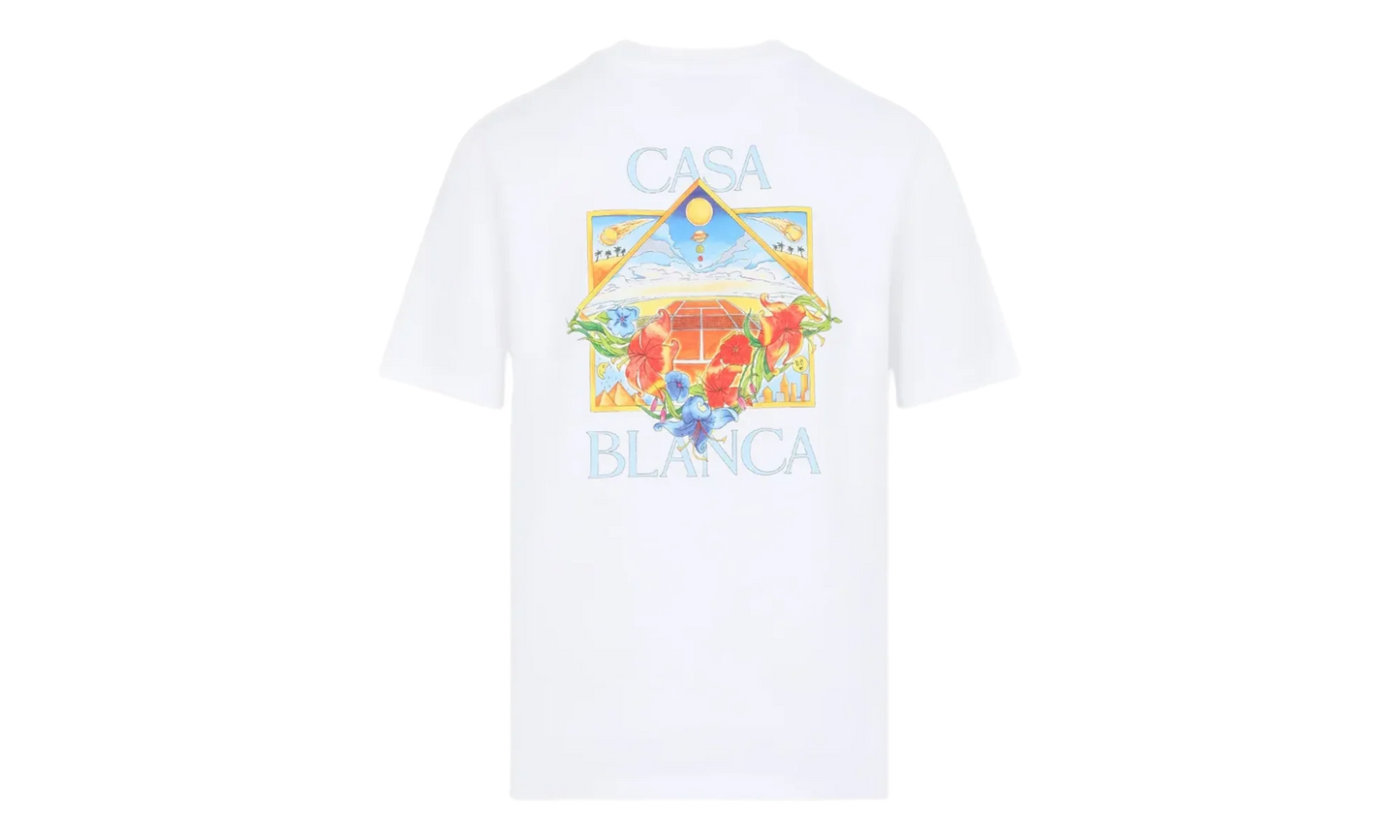 Flower Court Icon T-Shirt "White" MSS26JTS00113