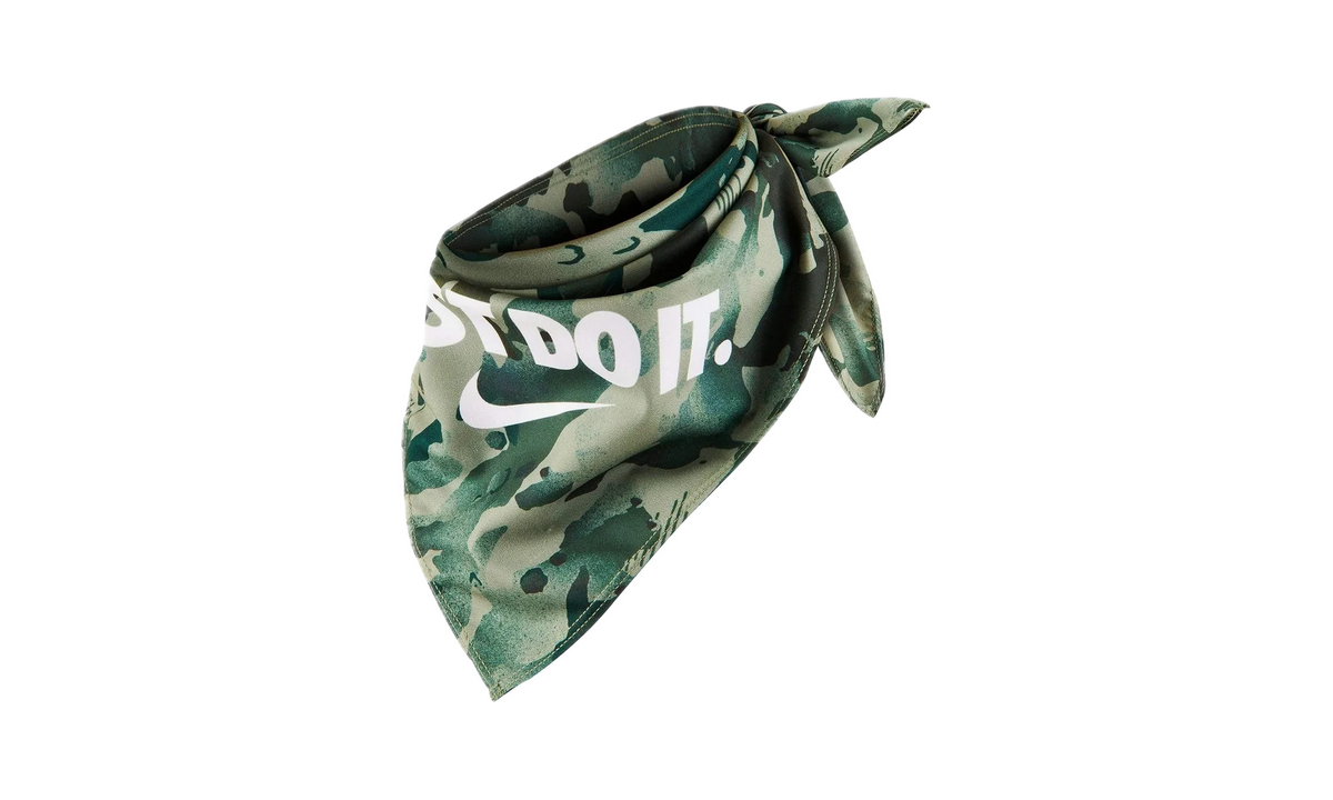 PRINTED BANDANA "Printed Spiral Sage / White" N.100.3501.939