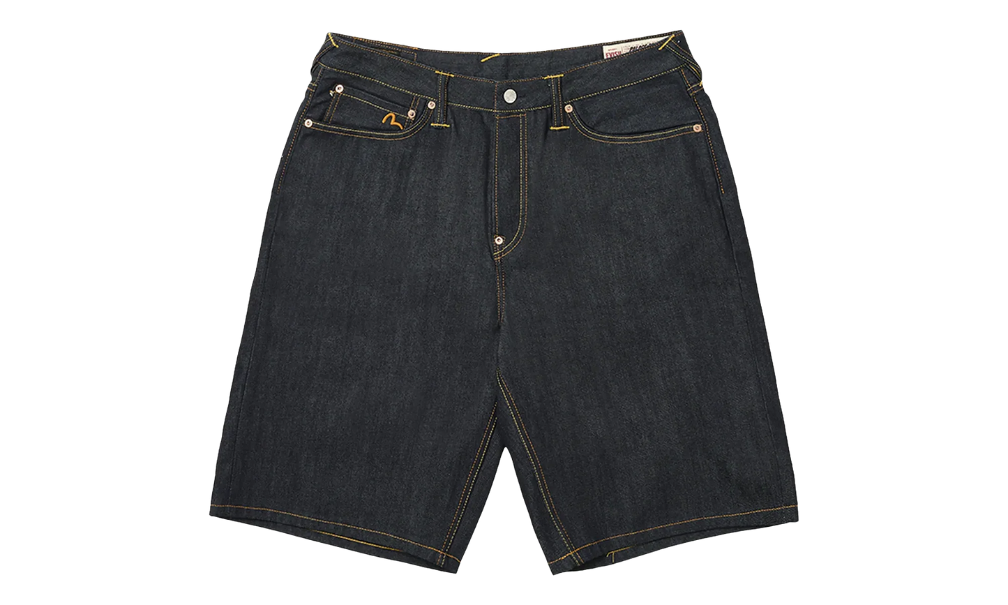 Evisu Long Denim Short "Raw" p0109