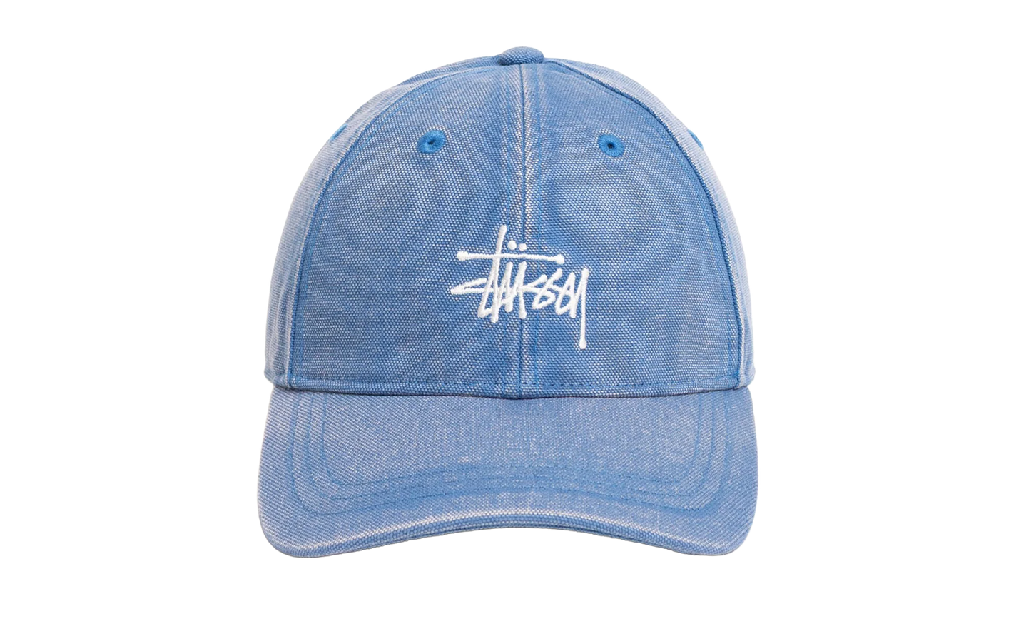Basic CAP WASHED CANVAS "Blue" STUS404